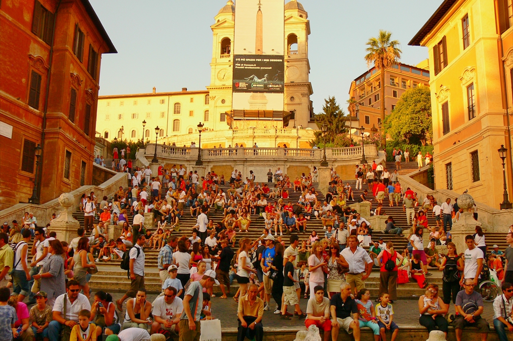 Piazza di Spagna, Spanish Steps, Roma