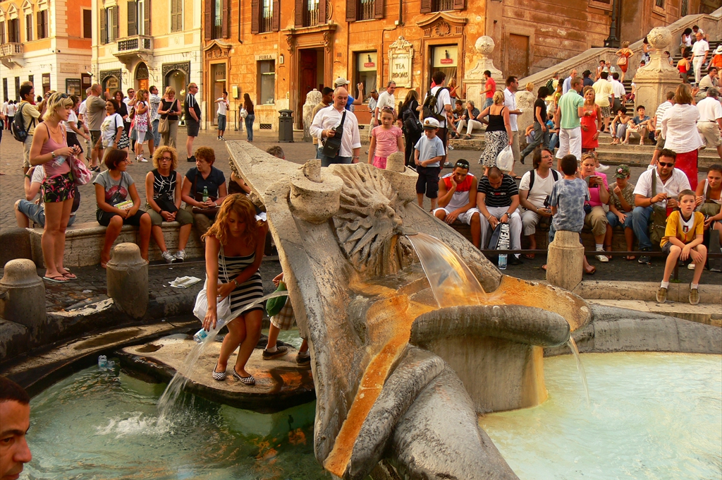 Piazza di Spagna, Spanish Steps, Roma