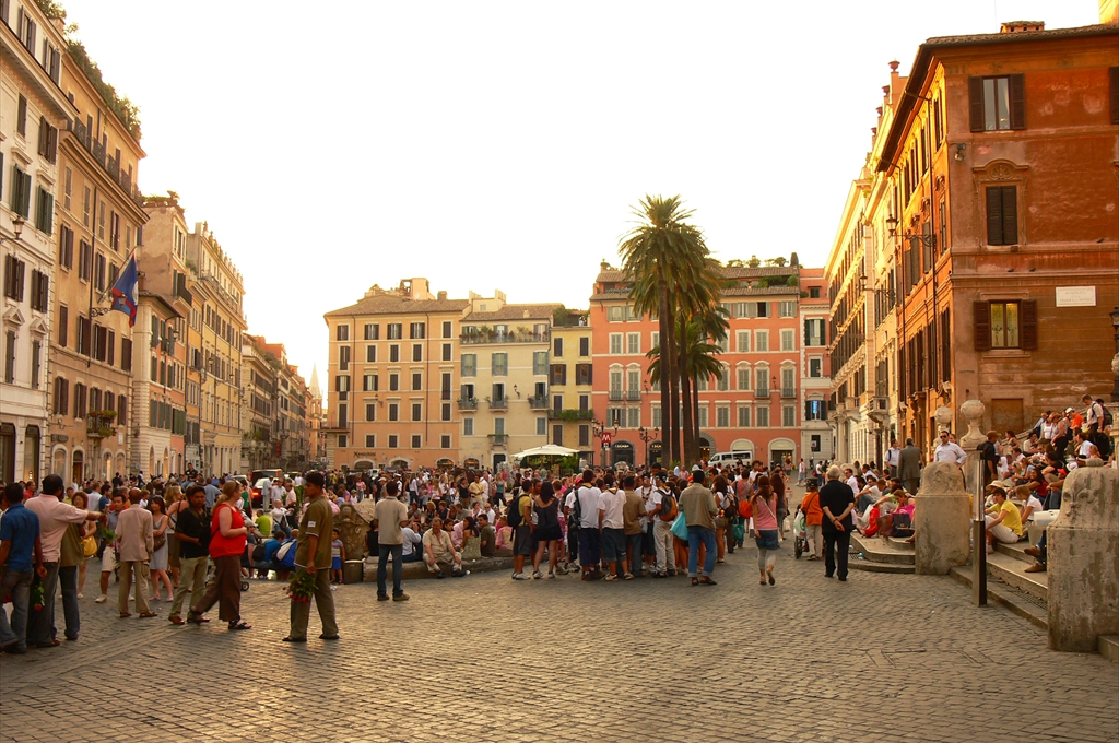 Piazza di Spagna, Spanish Steps, Roma