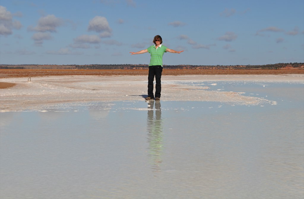 Salt pan, Lake Hart, Tirari-Sturt Stony Desert, South Australia