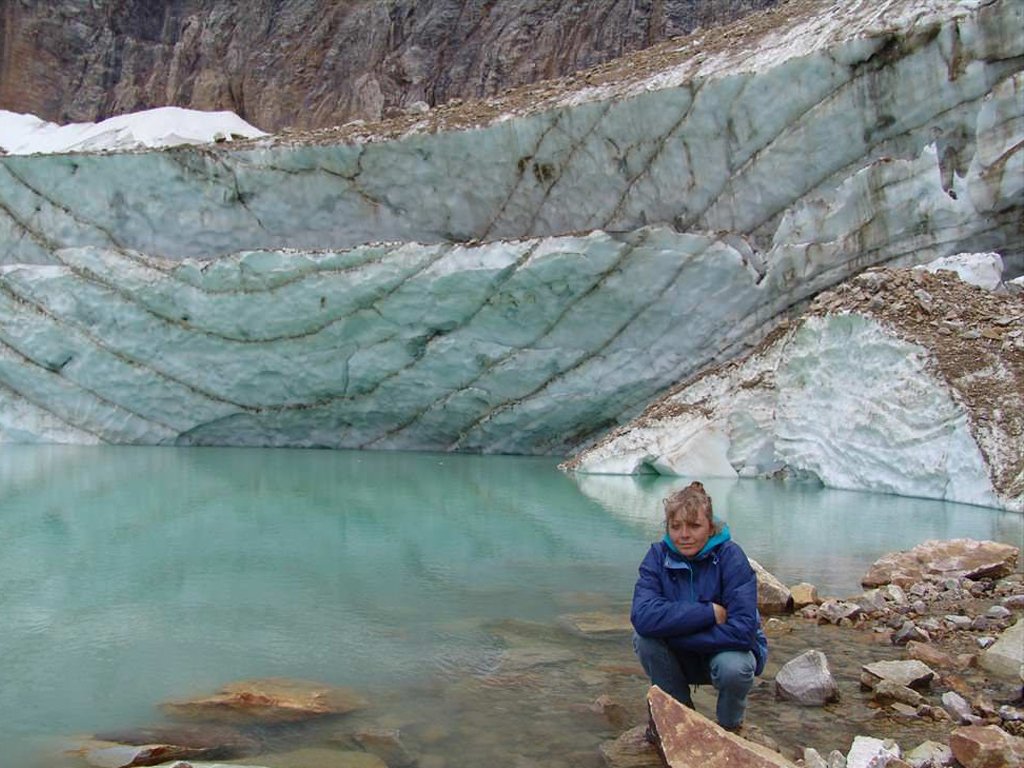 Angel Glacier, Jasper National Park, pe Mount Edith Cavell