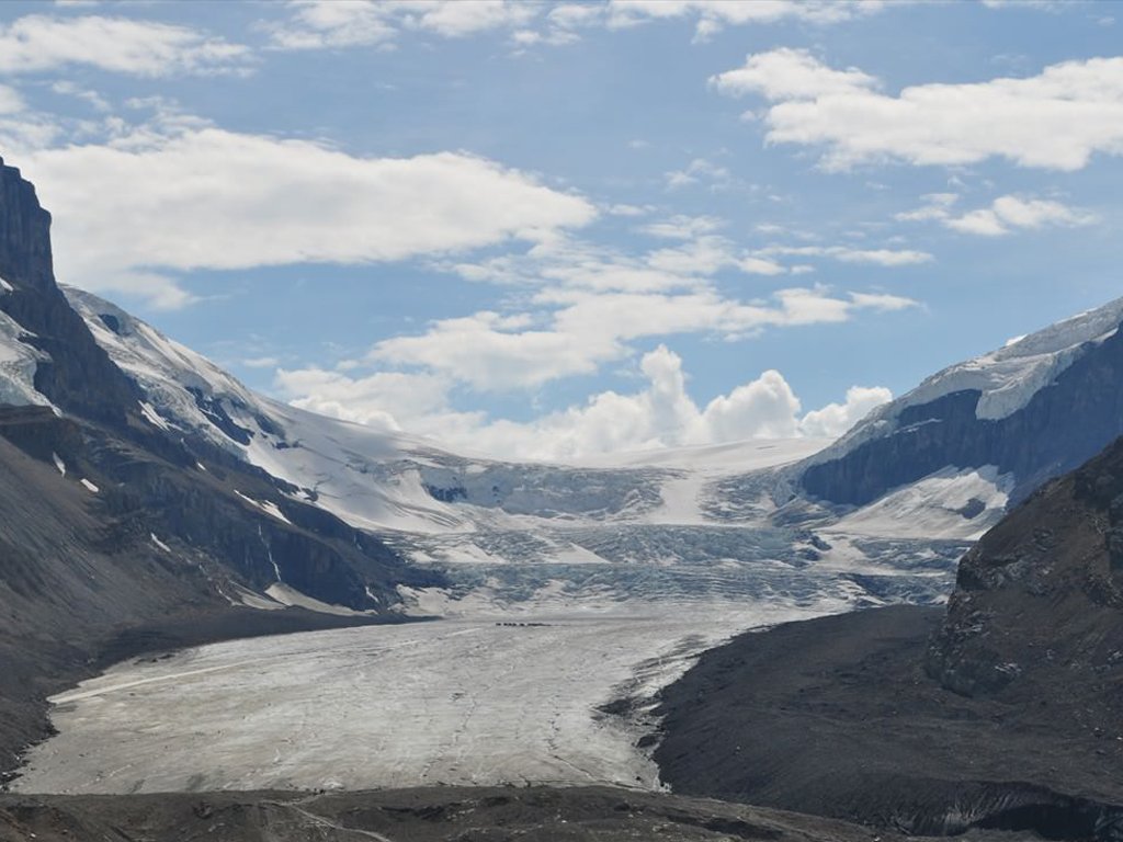 Athabasca Glacier, Columbia Icefield, Icefield Parkway, Jasper National Park, AB