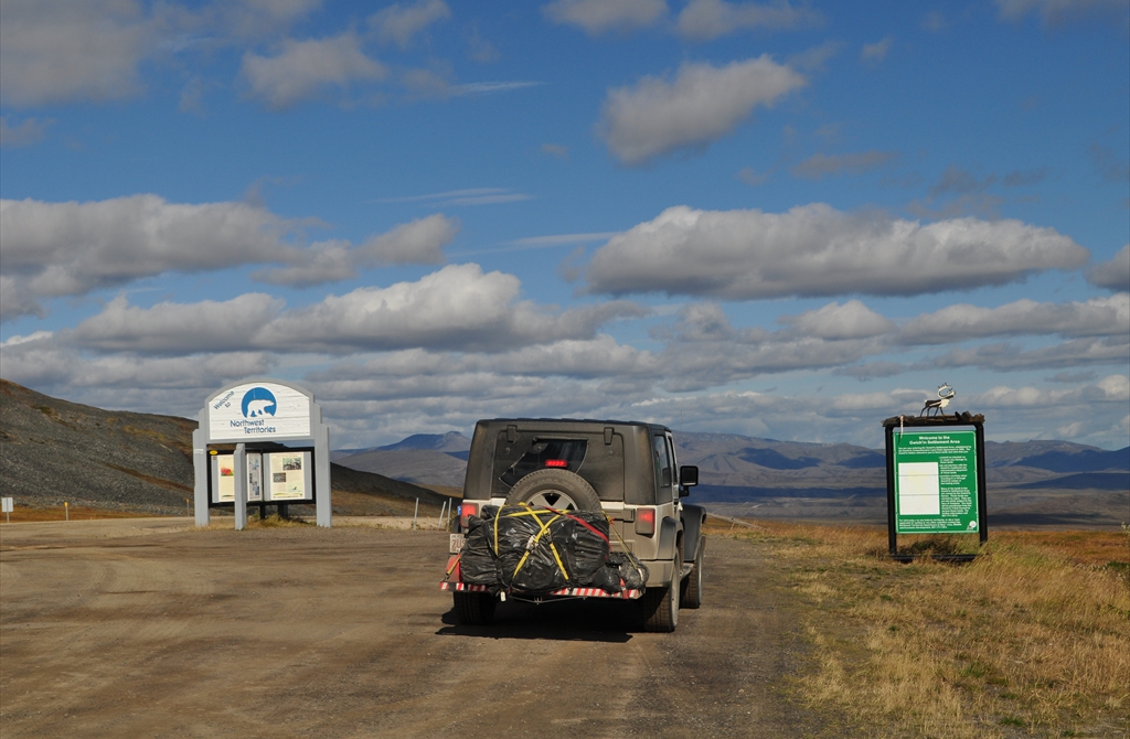 Dempster Highway, nordul Canadei