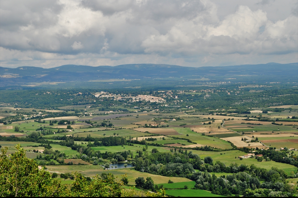 Peisaj agricol în sudul Franței