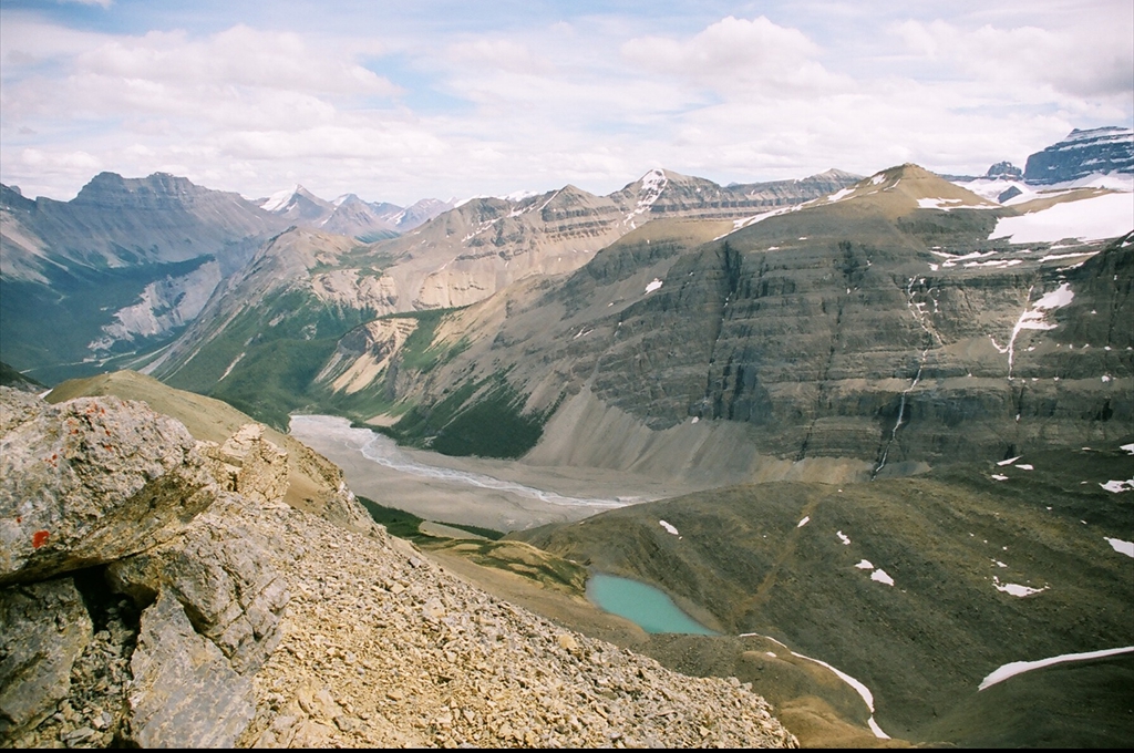 Peisaj montan-glaciar, Parcul Național Jasper